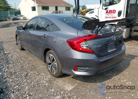 2018 Honda Civic Ex-T z USA, uszkodzony, nr VIN 19XFC1F33JE201344